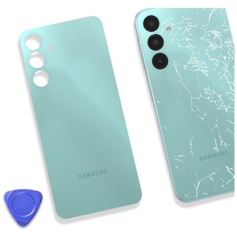 Tapa Di Batteria Originale Galaxy A16 Service Pack, Turchese - Foto 4