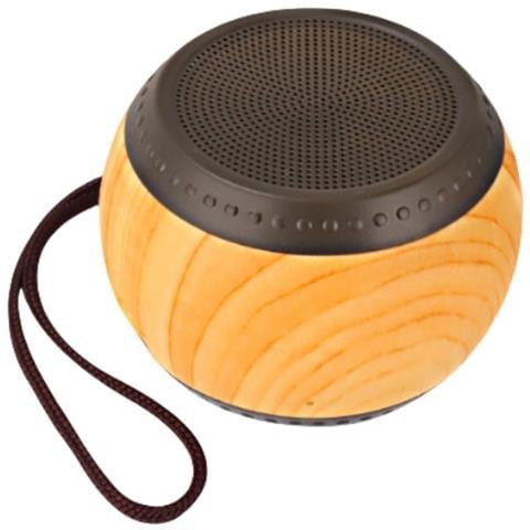 Mini Altoparlante Bluetooth Portatile Con Grana Di Legno - Brown - Foto 1