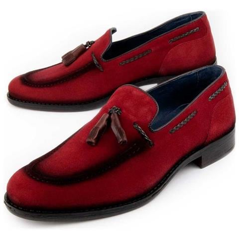 Mocassino Moretto2 Rosso. - Foto 1