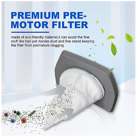 Confezione Da 2 Filtri Di Ricambio Compatibili Con Aspirapolvere Vax Gator H85-ga-b10 - Foto 2