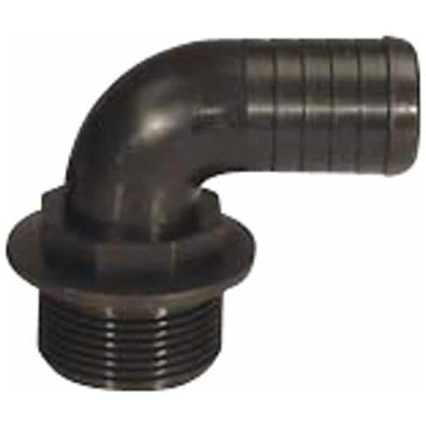 Raccordo Portagomma Curvo Filetto Maschio G3/8"" Confezione Da 10 Pezzi - Foto 1