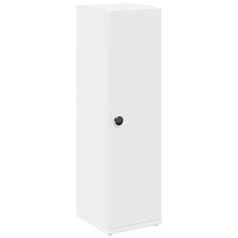 Mobile da Bagno con Portarotolo Bianco 20,5x22x72 cm - Foto 1