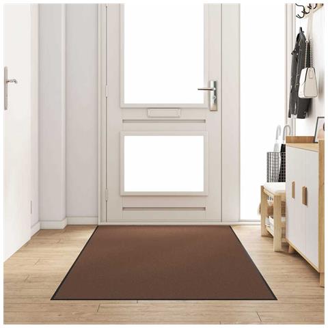 Tappetino Marrone e Nero 120 x 250 cm Polipropilene e vinile - Foto 2