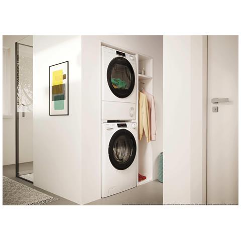 CRO EH9N4TBE-S asciugatrice Libera installazione Caricamento frontale 9 kg Bianco - Foto 5