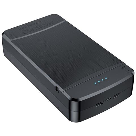 Scatola Sterilizzatrice Uv Multifunzionale Con Doppia Porta Di Ricarica Usb Black - Foto 1