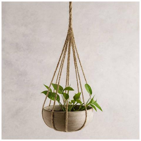 Corda Di Juta 10 Mm X 15 M Fune, Spago Di Canapa Naturale Fai Da Te, Giardino - Foto 2