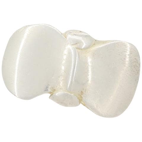 Anello In Pelle E Argento 925 Placcato ""fiocco"" Argento-blu - Foto 4