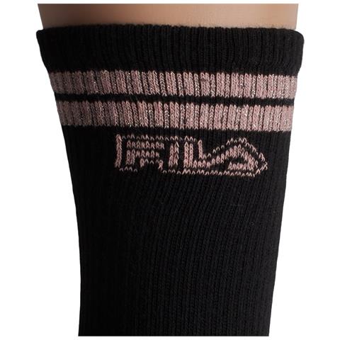 Confezione Da 3 Calzini Lunghi In Cotone F3266 Da Donna - Foto 2