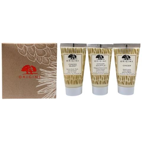 Gift Set :, Body Wash, 30 Ml + Ginger, Nourishing, Hand Lotion, 30 Ml + Ginger Souffle, Nourishing, Body Cream, 30 Ml - Foto 1