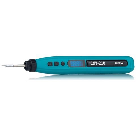 Lutatrice Senza Fili Cxy-210 Smartsolder Pro - Temperatura Regolabile 180-480°c | Display Led | Usb-c | Batteria 18650 | Compatta E Portatile - Foto 8