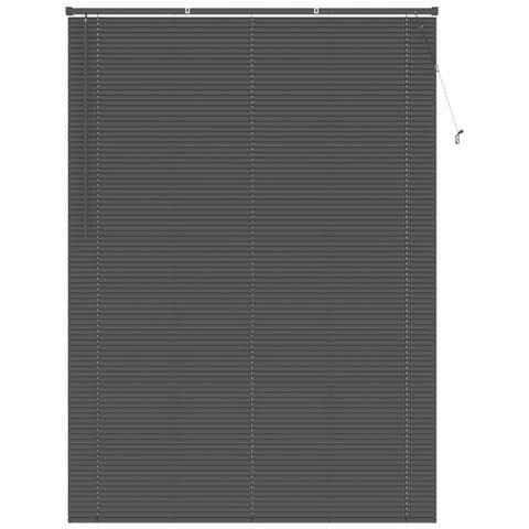 Tenda Veneziana Regolabile Grigio Argento 213 x 150 cm PVC - Foto 1