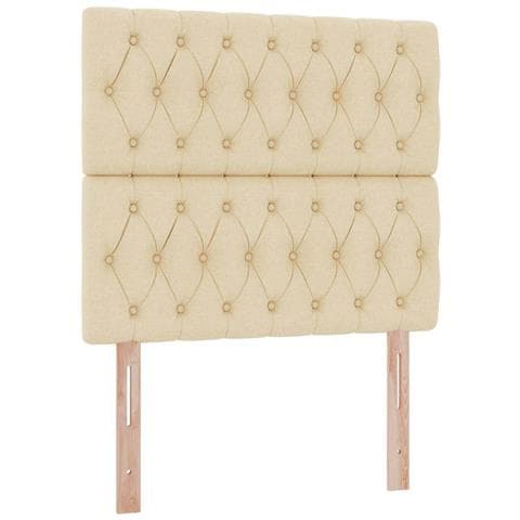 Letto con contenitore e materasso Crema 90 x 190 cm Poliestere - Foto 9
