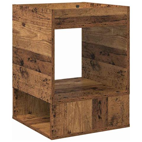 Tavolino 2 pcs Legno vecchio 40 x 40 x 56 cm Legno multistrato - Foto 1