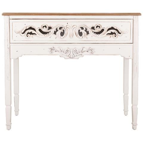 Mobile Da Ingresso In Legno Bianco 110x46x90,5h - Foto 2