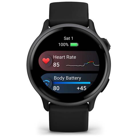 vívoactive 6 3,05 cm (1.2") AMOLED 42 mm Digitale 390 x 390 Pixel Touch screen Nero Wi-Fi GPS (satellitare) - Foto 2
