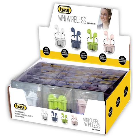 HMP 12E10 AIR Mix Color Auricolare Wireless In-ear Musica e Chiamate Bluetooth Multicolore - Foto 1