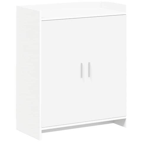 Mobile per scarpe Bianco 73,5 x 36 x 92 cm Legno ingegnerizzato - Foto 1