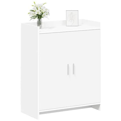 Mobile per scarpe Bianco 73,5 x 36 x 92 cm Legno ingegnerizzato - Foto 2