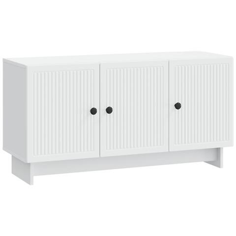 Mobile TV Bianco 99 x 34,5 x 50 cm Legno ingegnerizzato - Foto 1