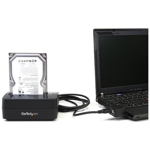 Docking station per disco rigido SATA USB 3.0 a SATA per HDD 2,5/3,5inch - Foto 2