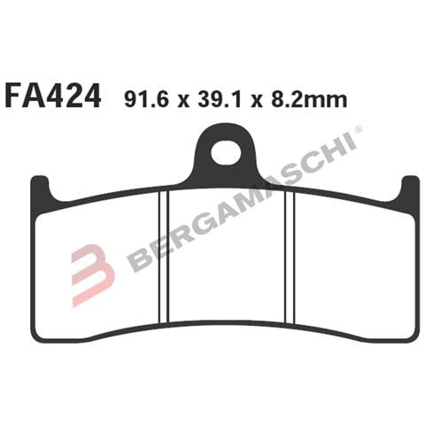 B1r R1842400 Pastiglie Hh Mv Brutale750/910f4 750/1000 Ant. Fa424hh - Foto 1