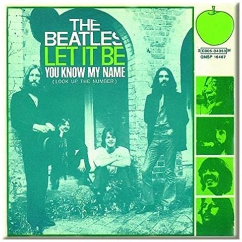 Beatles (the) : Let It Be / You Know My Name (magnete)  - Foto 1