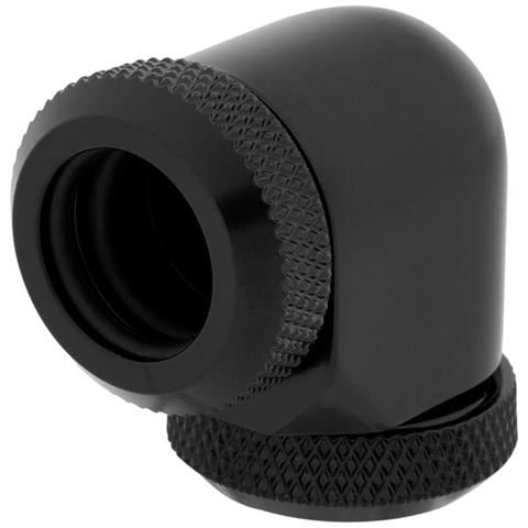 Hydro X Xf Hardline 90° Anschraubtülle 12mm Od G1/4 - Schwarz 2er Pack - Foto 7