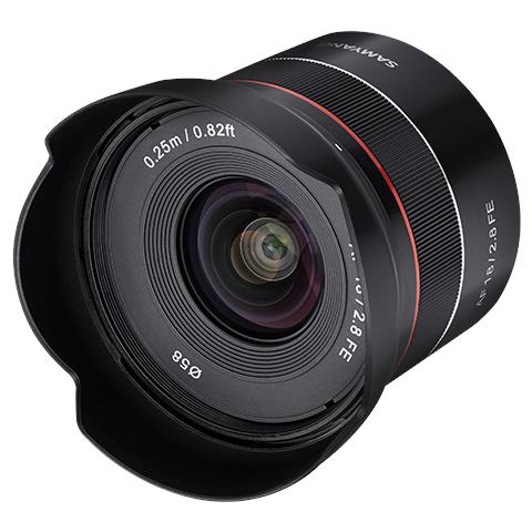 AF 18mm F2.8 FE - Obiettivo ultra grandangolare per fotocamere specchiomeno Sony FE, Fotogramma intero, sensore APS-C - Foto 1
