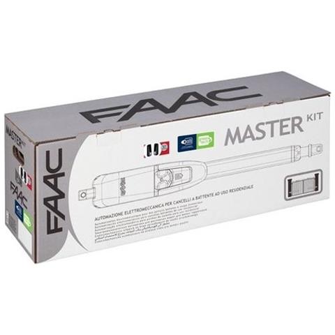 Kit Master Automazione Cancello Battente 2,5m 230v Safe&green 104415445 - Foto 2