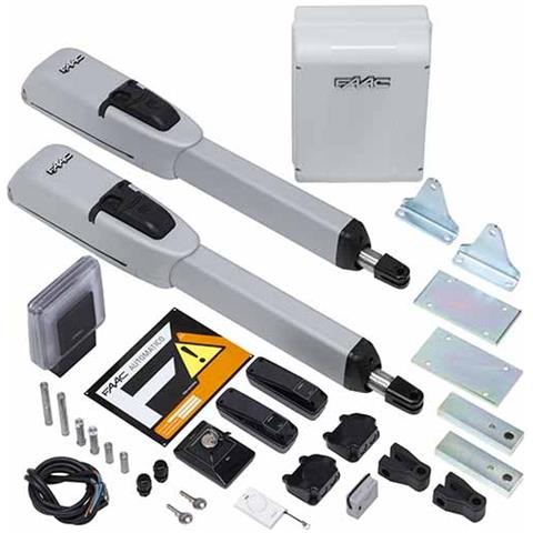 Kit Master Automazione Cancello Battente 2,5m 230v Safe&green 104415445 - Foto 1