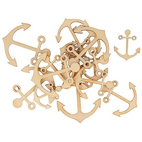 30 Mini Sagome In Legno - Ancoraggi Per Barche - Foto 1