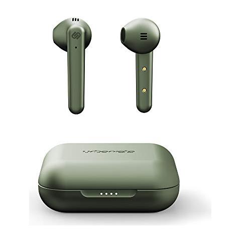 Stockholm Plus Auricolari Wireless - più di 20 Ore di Riproduzione, Cuffie Impermeabili IPX4, Auricolari Bluetooth 5.0, Controlli Touch & Microfono Migliorato per chiamate limpide, Verde - Foto 1