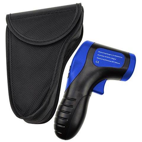 Velocit Digitale Senza Contatto Tenuto In Mano Del Laser Della Foto Del Tachimetro Motore Tester Del Calibro Di Rotazione Record (60 Dati) Max Min Avg 002 1 Precisione Campo Di Misura Distanza 2.5-99999rpm 50 500 Millimetri Con Nastro Riflettente - Foto 4