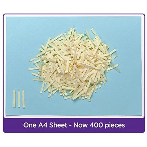 Pesce Spada 1000xc 10 Foglio Cross-cut Paper Document Shredder Con 20 Litri Slide-out Bin 45009 - Foto 4