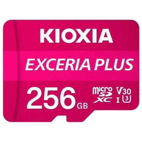 Kioxia Exceria Plus Micro Sdxc 256gb Uhs-i U3 V30 A1 Classe 10 Con Adattatore - Foto 2