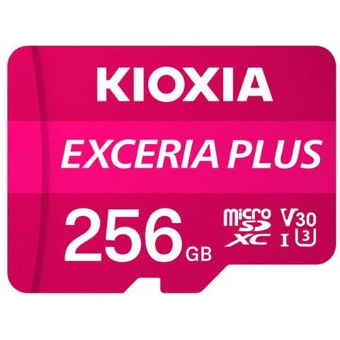 Kioxia Exceria Plus Micro Sdxc 256gb Uhs-i U3 V30 A1 Classe 10 Con Adattatore - Foto 1
