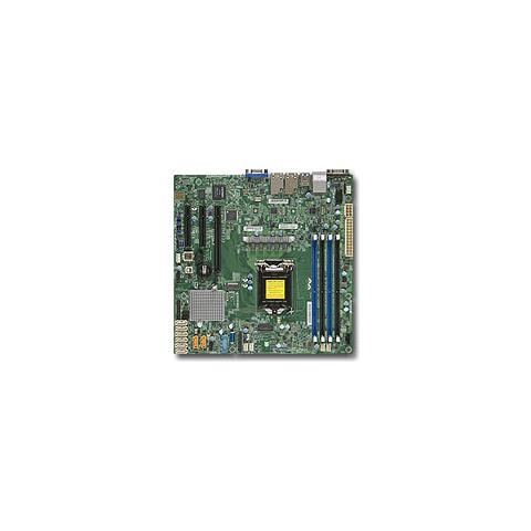 X11SSH-F, Intel, DDR4-SDRAM, Micro ATX, 4GB, 8GB, 16GB, Intel C236, Socket H4 (LGA 1151)  - Foto 1