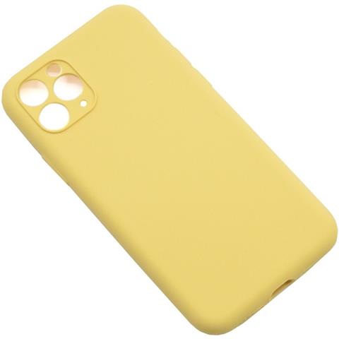 Custodia Tpu Silicone Lite Cover Soft-case Per Apple Iphone 11 Pro Yellow - Foto 1