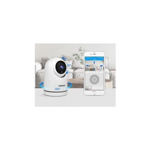 Sh042 Telecamera Wi-fi Interno Senza Fili 2mp Audio Bidirezionale, Modalità Notturna A Infrarossi E Colori - Foto 1