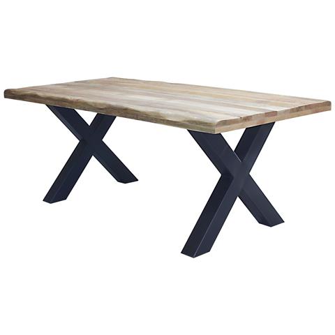 Thex - Tavolo Con Piano In Legno Massiccio - Foto 2