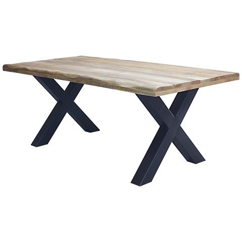 Thex - Tavolo Con Piano In Legno Massiccio - Foto 1