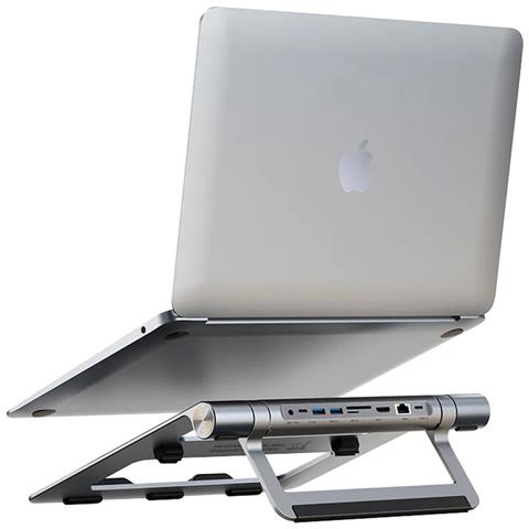 Docking Station Usb-c 9 In 1 Hub Usb3.1 Stand Per Notebook Pieghevole - Foto 1
