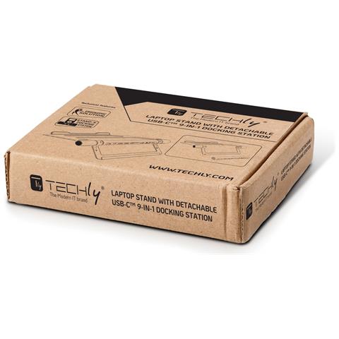 Docking Station Usb-c 9 In 1 Hub Usb3.1 Stand Per Notebook Pieghevole - Foto 2