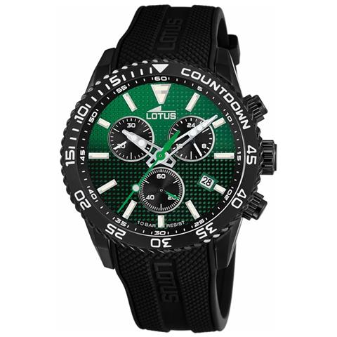 Orologio Uomo Lotus 18672/b Nero Verde - Foto 1