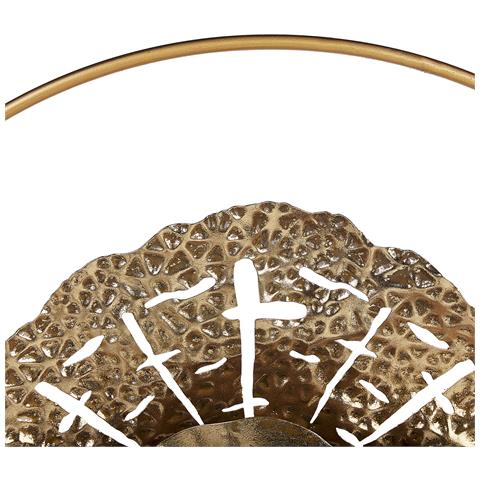 Decorazione Da Parete Chromium Metallo 50 Cm Rosso - Foto 6