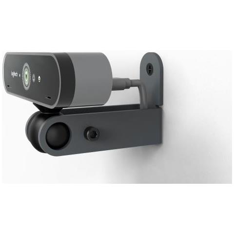 H587-bg Accessorio Per Videoconferenza Supporto Per Fotocamera Nero - Foto 1