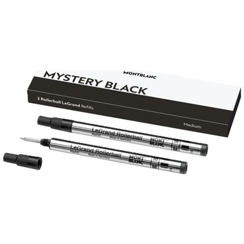 Mod. Mistery Black - Refills Roller Ball Pen - Medium - 2pcs - Foto 1