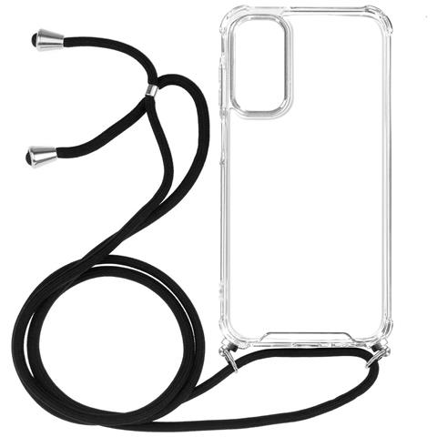 Cover Per Samsung A15 Silicone Anti-urto Cordino Nylon 70 Cm - Foto 1