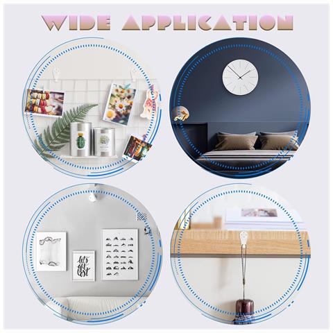 10 Ganci Per Quadri, Ganci Da Parete Per Appendere Quadri, Arazzi, Orologi Senza Danni White 5x2x0.95 Cm - Foto 3