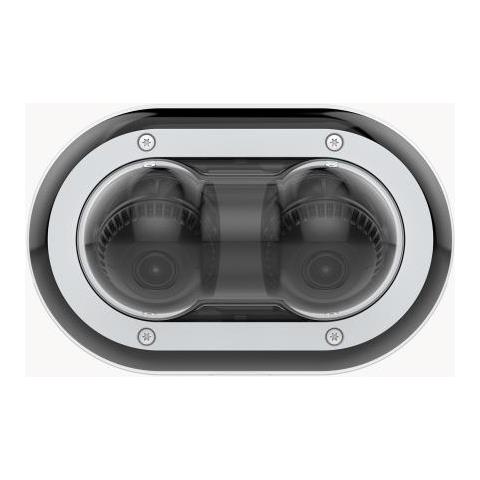Telecamera Ip P4708-PLVE Panoramica Multidirezionale a doppio sensore 2x8MP Bianco /Nero - Foto 5